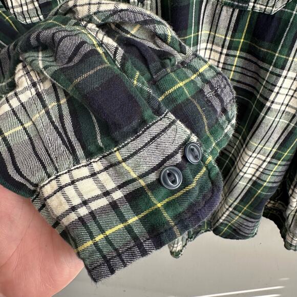 Denim & Supply Ralph Lauren Tartan Plaid Flannel Button Up Shirt XXL - Picture 5 of 7